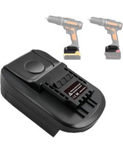 Akku-Adapter - DeWalt/Milwaukee 18V für Worx 4-polige Elektrowerkzeuge