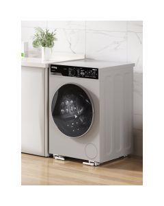Überlegener universeller Anti-Vibrations-Sockel für Waschmaschine/Trockner - mit Rädern