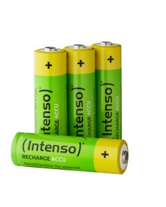 Intenso AA/HR6 wiederaufladbare Batterien 2600 mAh - 4 Stück.
