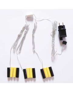 AA-Batterieadapter 3er-Pack - ersetzt bis zu 9 AA-Batterien