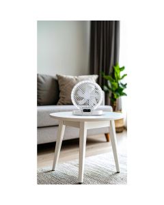 Wiederaufladbarer Tischventilator, leicht, 3 Geschwindigkeiten