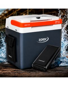 Zorn Cooler 29L 12/230V/USB inkl. Powerbank 20.000 mAh
