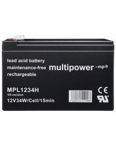Multipower MPL1234H V0 Blei-Hochleistungsakku 12V - 8.5Ah