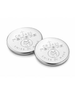 Renata CR2430 Lithium-Knopfzellenbatterien - 2 Stück.