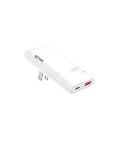 Skross USB-Multiport-GaN-Reiseladegerät 65 W – 1x USB-C/1x USB-A