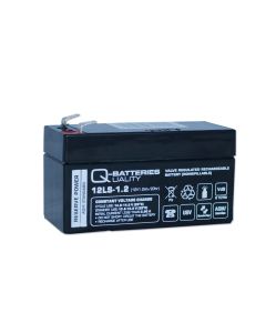 Q-Batteries 12LS-1.2 12V 1,2Ah Blei-Vlies Akku / AGM VRLA mit VdS