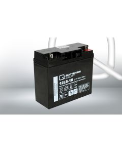 Q-Batteries 12LS-18 12V 18Ah Blei-Vlies-Akku / AGM VRLA mit VdS