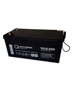 Q-Batteries 12LS-200 / 12V - 208Ah Blei Akku Standard-Typ AGM VRLA 10 Jahres Typ
