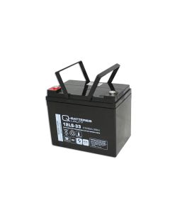 Q-Batteries 12LS-33 / 12V - 35Ah Blei Akku Standard-Typ AGM - 10 Jahres-Typ