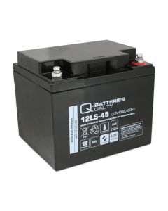 Q-Batteries 12LS-45 12V 45Ah Blei-Vlies-Akku / AGM VRLA mit VdS