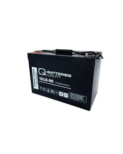 Q-Batteries 12LS-90 / 12V - 90Ah Blei Akku Standard-Typ AGM 10 Jahres Typ