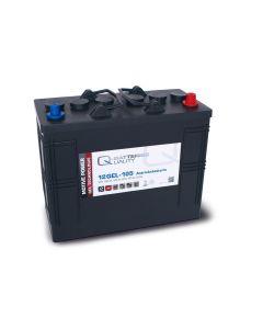 Q-Batteries 12GEL-105 Antriebsbatterie 12V 105Ah (5h), 120Ah (20h) wartungsfreier Gel-Akku VRLA