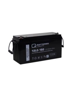 Q-Batteries 12LC-150 / 12V - 160Ah Blei Akku Zyklentyp AGM - Deep Cycle VRLA