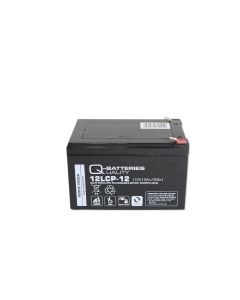 Q-Batteries 12LCP-12 / 12V - 13Ah Blei Akku Zyklentyp AGM - Deep Cycle VRLA