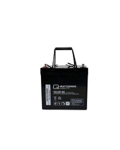 Q-Batteries 12LCP-56 / 12V - 56Ah Blei Akku Zyklentyp AGM - Deep Cycle VRLA
