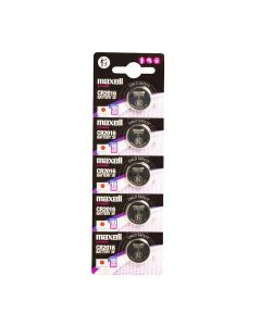 Maxell Lithium CR2016 Batterien - 5 Stück.