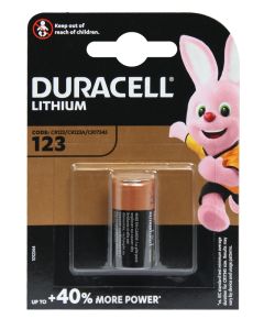 DURACELL CR123A Lithium (1 stk.)