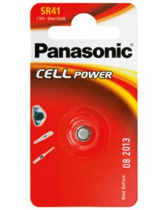 Panasonic SR41EL/1B Batterie 1 Stück