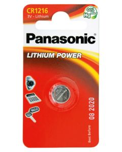 Panasonic CR1216EL/1B Batterie 1 Stück