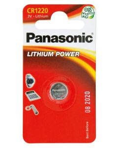 Panasonic CR1220EL/1B Batterie 1 Stück.