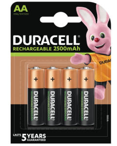 DURACELL AA / HR6 / R06 / R2U Genopladelige batterier (4 stk.)