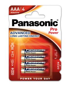 Panasonic Pro Power Alkaline AAA / LR03 / Micro Batterien