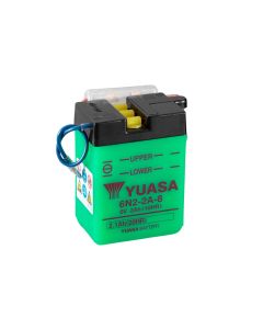 Yuasa 6N2-2A-8 (DC) 6V Batteri til Motorcykel