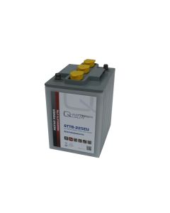 Q-Batteries 6TTB-225EU 6V 225Ah (C20) geschlossene Blockbatterie, positive Röhrchenplatte