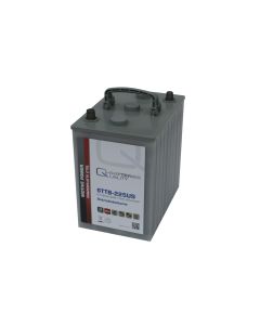 Q-Batteries 6TTB-225US 6V 225Ah (C20) geschlossene Blockbatterie, positive Röhrchenplatte