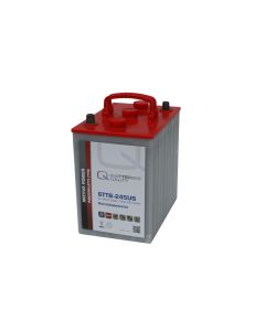Q-Batteries 6TTB-245US 6V 245Ah (C20) geschlossene Blockbatterie, positive Röhrchenplatte