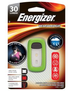 Energizer LED Clip and Go Taschenlampe inkl. 2 x CR2032 - 30 Lumen