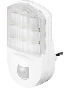 LED natlampe med bevægelsessensor