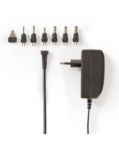 Nedis -24V Universal strømforsyning Max 1,5A (6 stik)