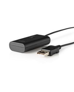 NEDIS, Trådløs lydsender  Bluetooth®  Op til 1 hovedtelefoner  Sort