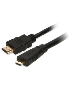 2-Power HDMI til Micro HDMI Kabel - 1m