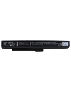 Batterie für Fujitsu M2010 Laptop - 11,1V (kompatibel)