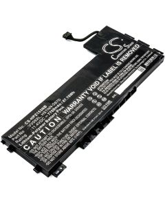 Batterie für HP ZBook 15 G3 Laptop - 11,4V (kompatibel)