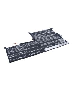 Batterie für Lenovo Chromebook 11.6 Laptop - 11,1V (kompatibel)