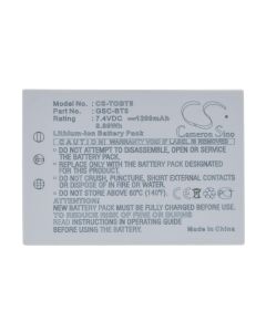 Akku für Toshiba kamera Gigashot GSC-R30 - 1200mAh