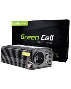 Green Cell Inverter für auto 24V bis 230V, 300W / 600W Modifizierter Sinus