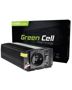 Green Cell Inverter für auto 24V bis 230V, 500W/1000W Modifizierter Sinus