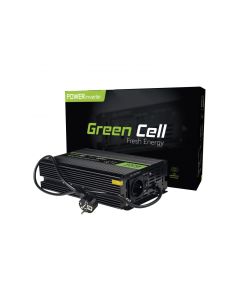 Green Cell Wechselrichter für Auto 12V mit UPS 300W/600W Reine Sinuswelle