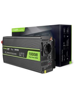 Green Cell Inverter für auto 12V bis 220V, 1000W/2000W Modifizierter Sinus
