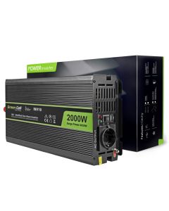 Green Cell Inverter für auto 12V bis 220V, 2000W/4000W Modifizierter Sinus