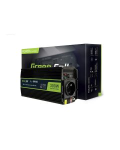 Green Cell Inverter für auto 24V bis 230V, 300W/600W Reiner Sinus