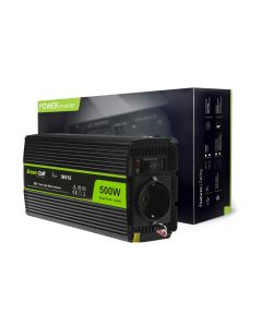 Green Cell Inverter für auto 12V bis 230V, 500W/1000W Reiner Sinus