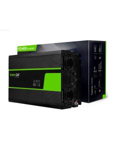 Green Cell Wechselrichter für Lkw 24V auf 230V 1500W/3000W Reine Sinuswelle