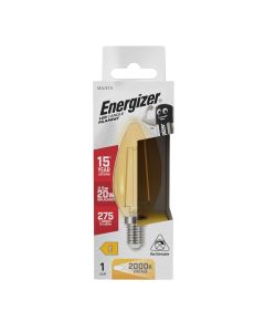 Energizer E14 LED Glühbirne 2,5W (275lm), 2200K, Warmweiß
