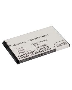 HTC Batteri BA S360 til bl.a. Topaz / Tattoo / Mega (Kompatibel)