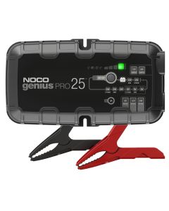 Noco Genius PRO25 Batterieladegerät für 6V, 12V und 24V 25000mA (Nass, Gel, MF, CA, EFB, AGM und Lithium-Ionen)
